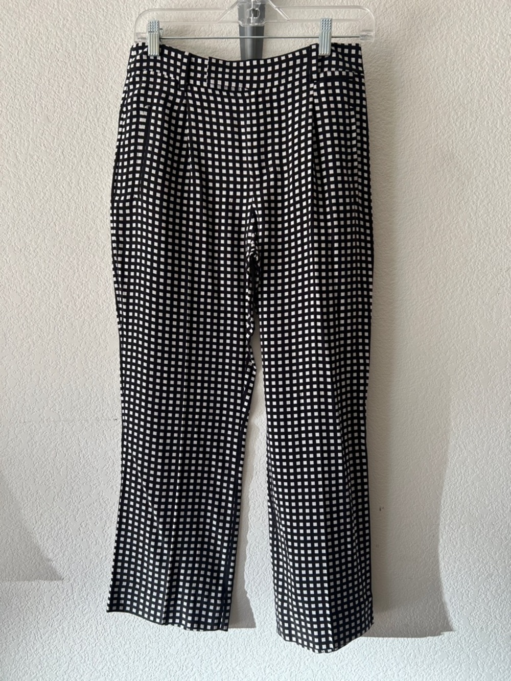 EQUIPMENT Bergen Silk Pants Cropped Check size 2 - Picture 2 of 6